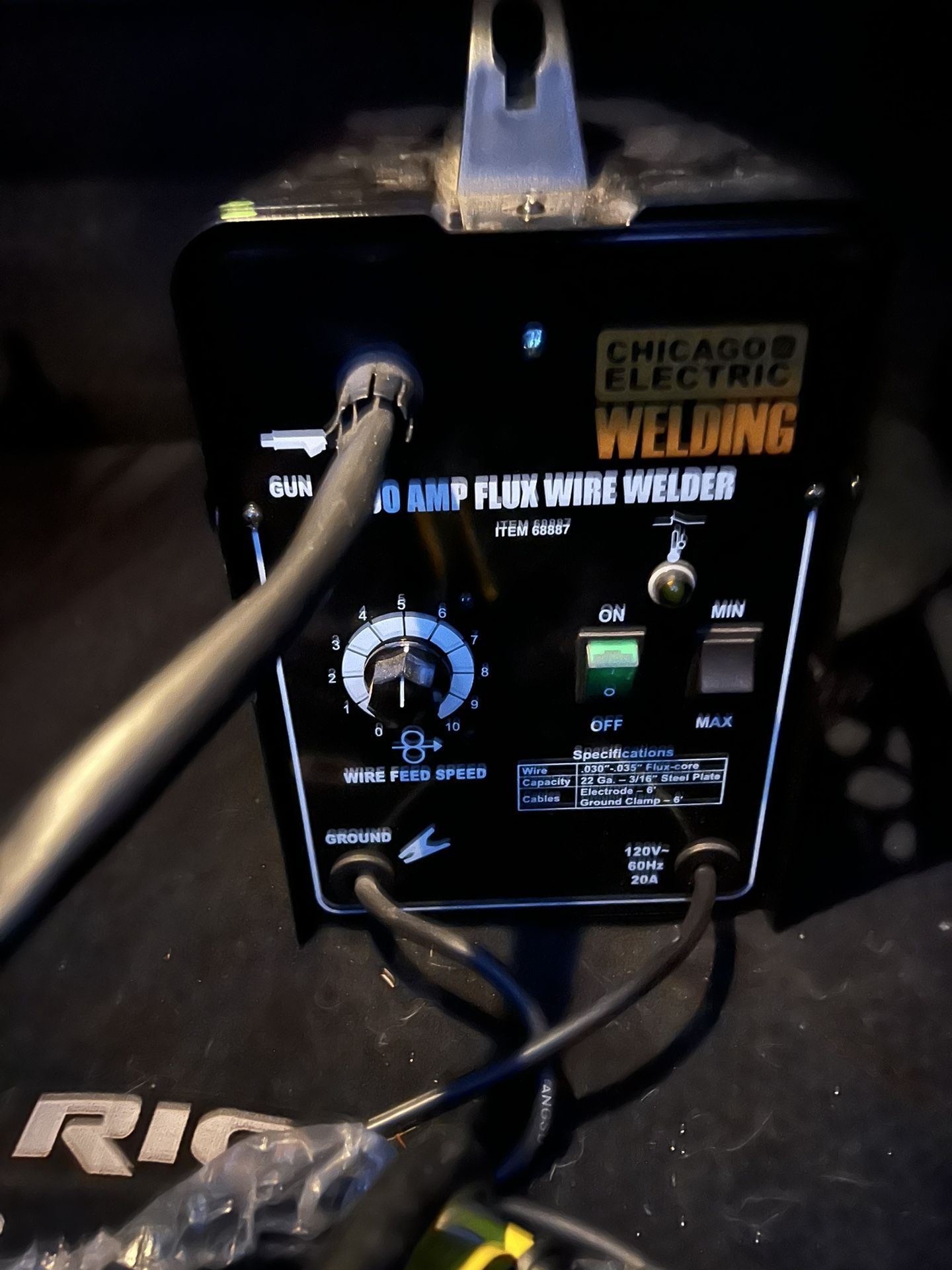 Harbor Freight Welder