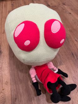 Vintage 24” Invader Zim plushie