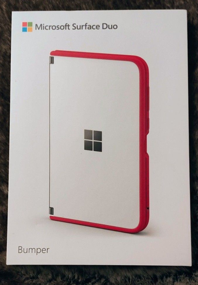 Microsoft Surface Duo Bumper Case - Ember Red