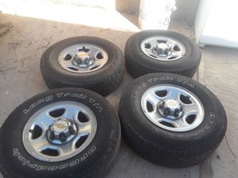 Rines originales para silverado 6 virlos