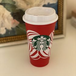 starbucks reusable red cup