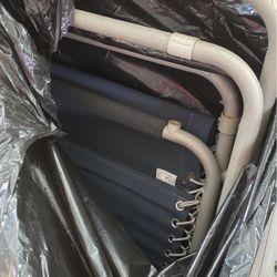 2 Blue Launge Chairs 60 Each 