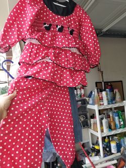 Minnie mouse outfit 5T