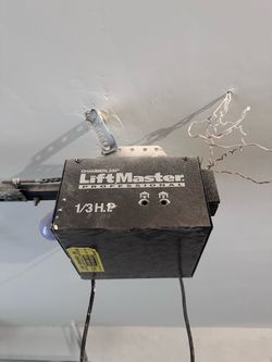 Overhead Garage Door Opener Broken Spring Off Track Adjustment Replace And Parts
