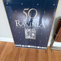 Ravinia Festival 50 Years Framed Poster 1985