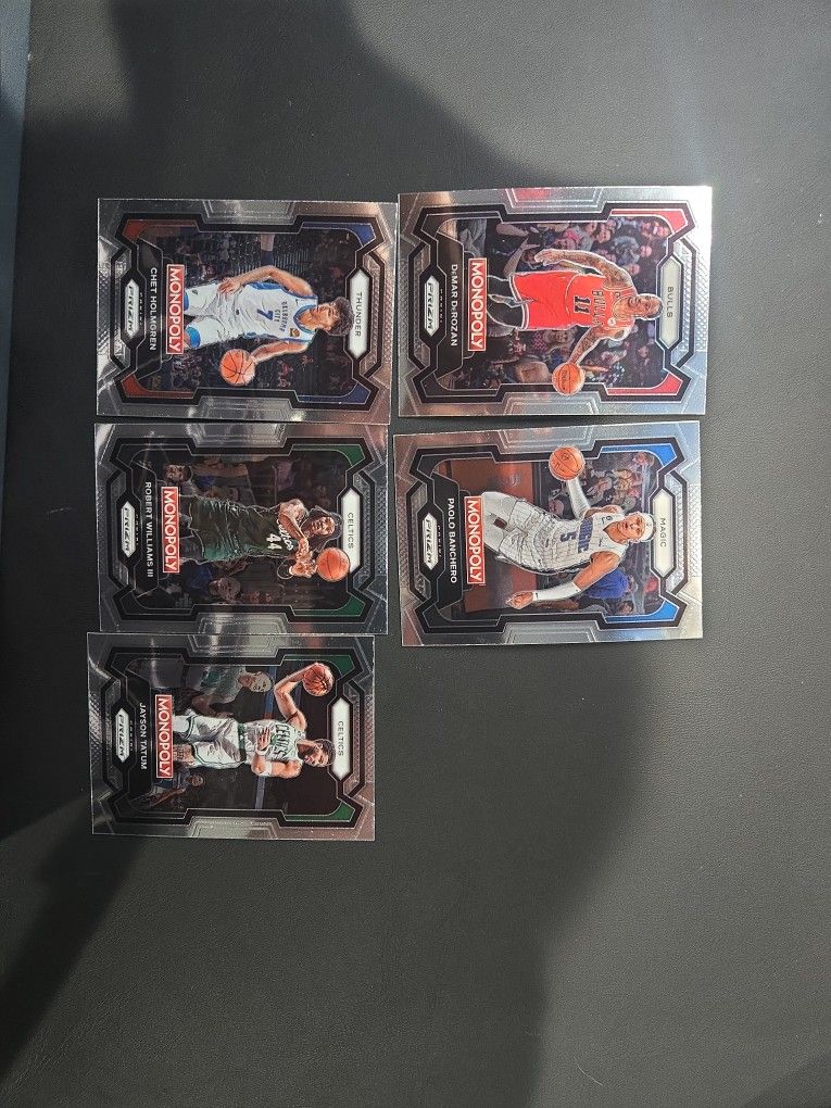 NBA Monopoly Trading Cards