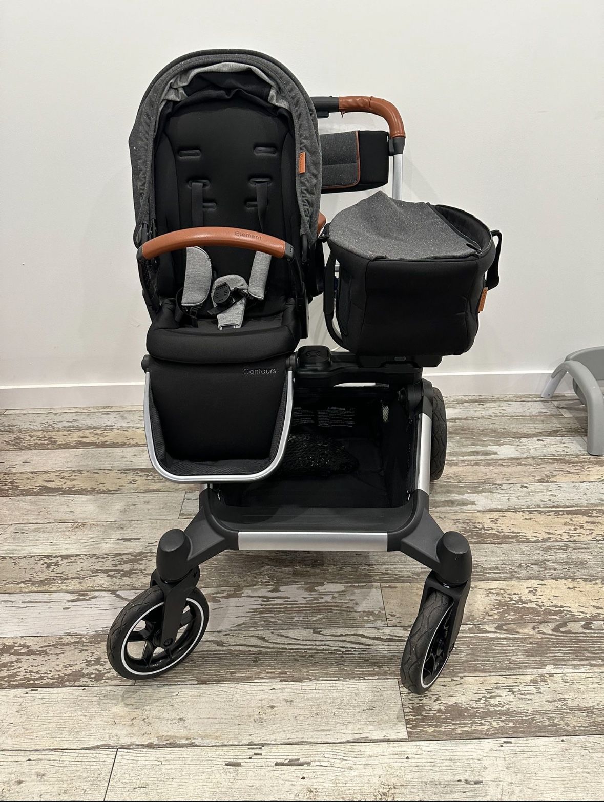 Contours Element side-by-Side Convertible Stroller + Extras! for Sale ...