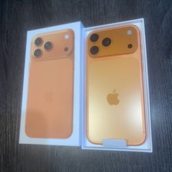 iPhone 17 Pro Max Cosmic Orange