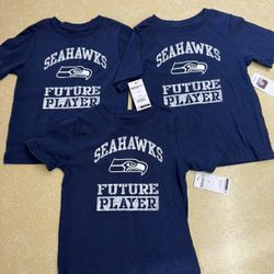 3T/4T Seahawks Toddler Shirts