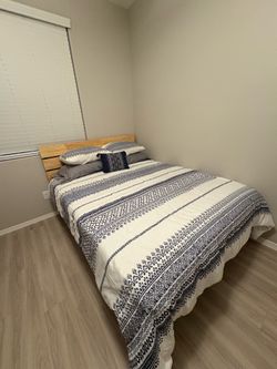 Wooden Queen Bed