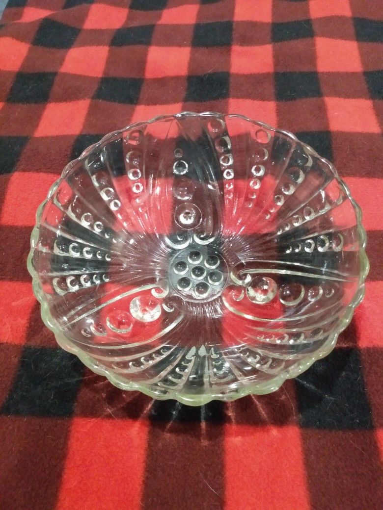 Very Pretty Glass Vintage Bowl