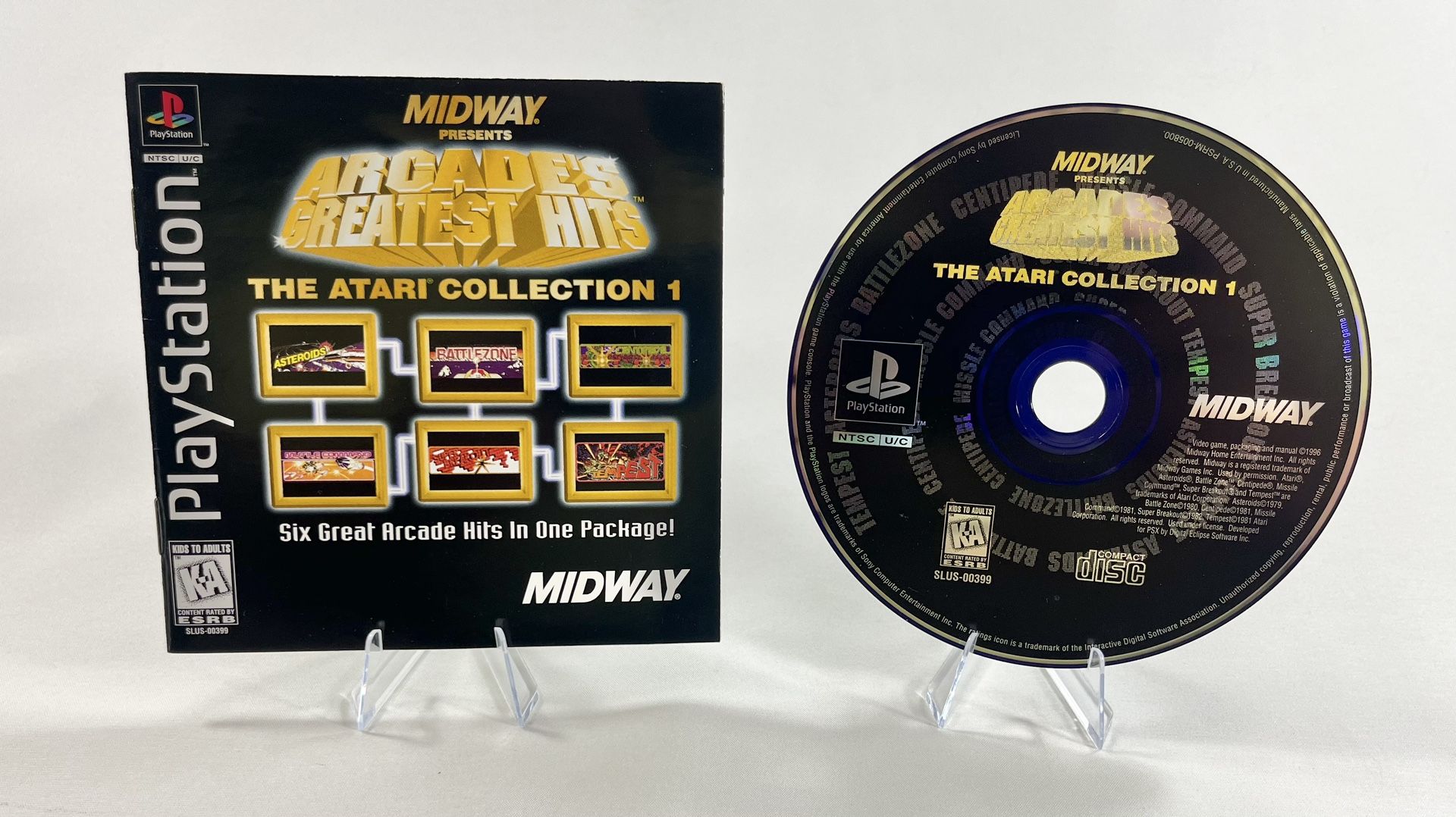 Midway Arcade’s Greatest Hits The Atari Collection 1 PlayStation 1 Tested
