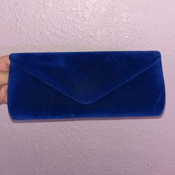 Royal Blue Crossbody Clutch