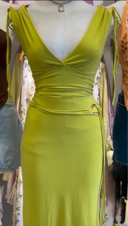Set Green Top and Skirt/ Fashion set
