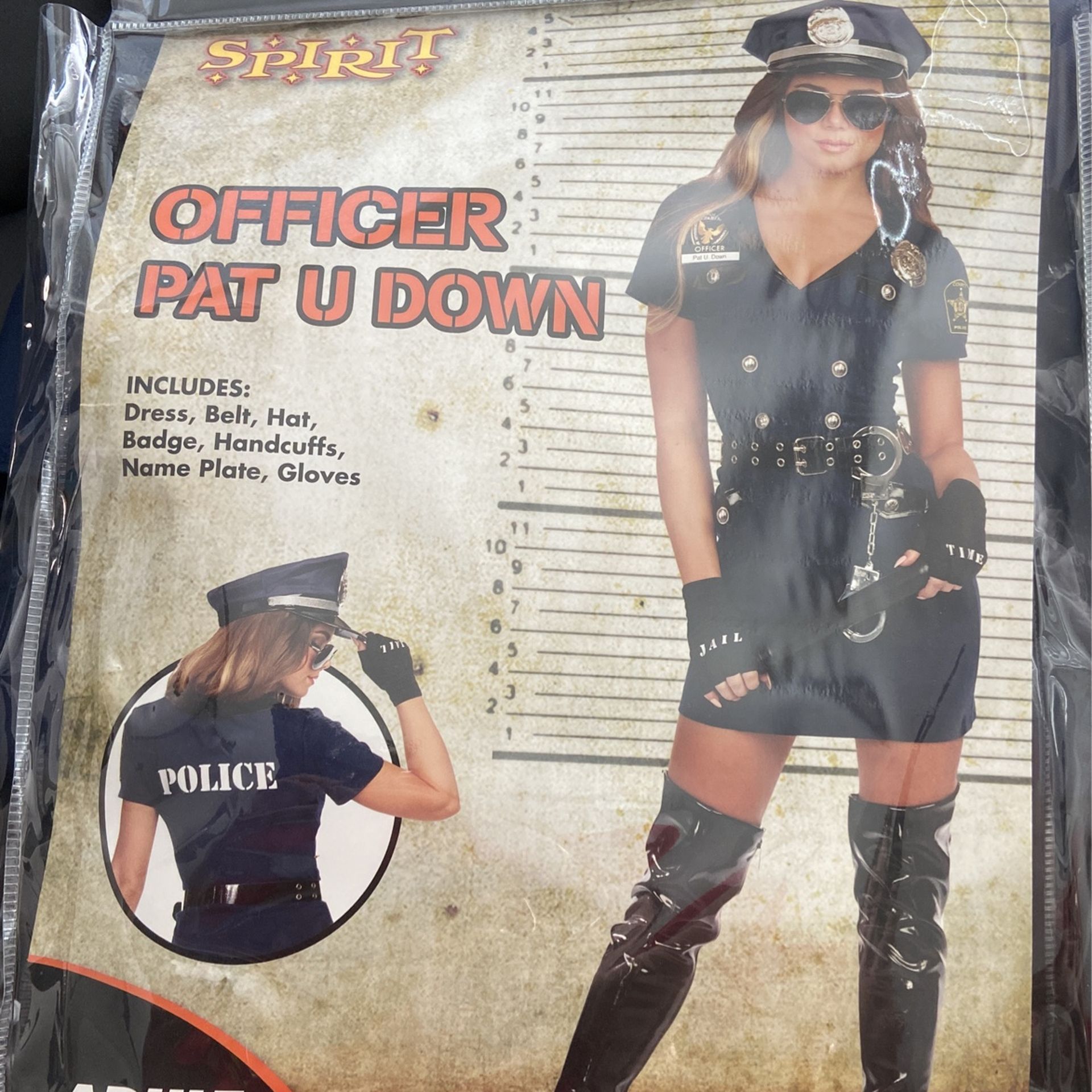 Men And Women’s Officer Costumes both medium