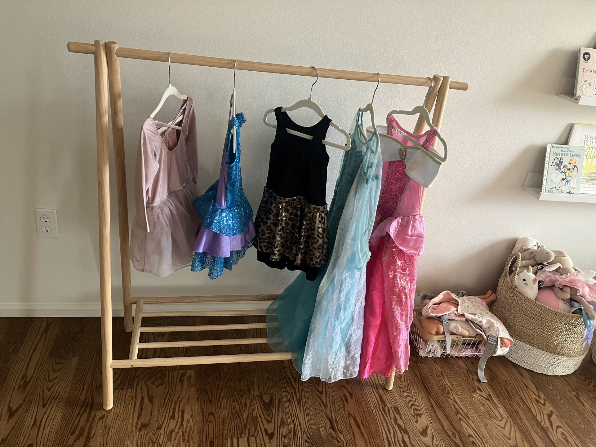 Solid Wood Hanging Rack - Zara Home