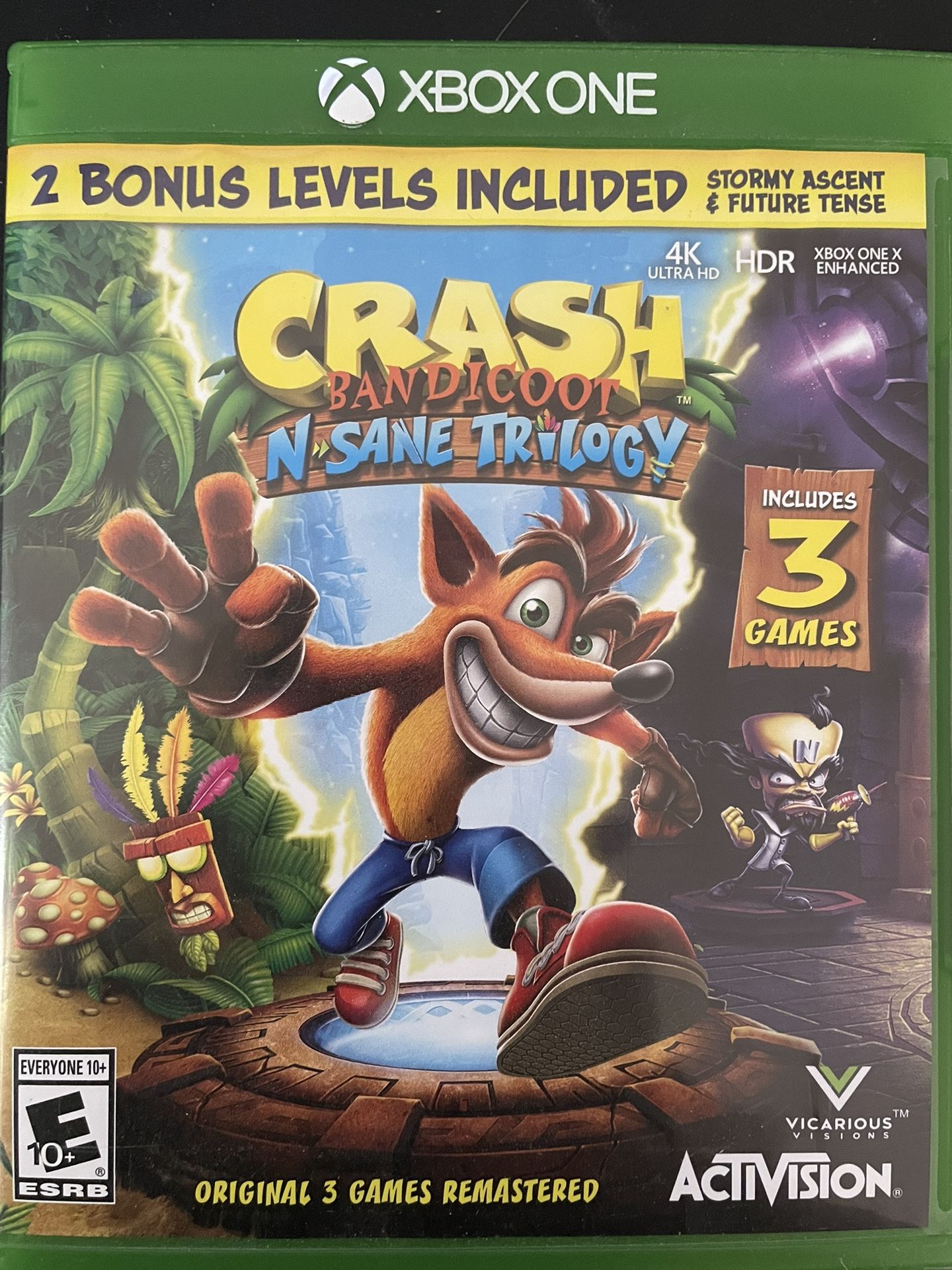 XBOX ONE Videogame: Crash Bandicoot N Same Trilogy