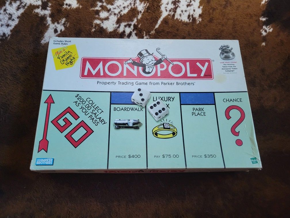 Vintage Monopoly Board Game