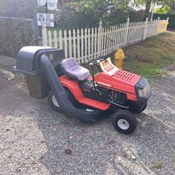 Riding Lawn Mower 12.5 Hp Briggs And Stratton  Flat Head  Old Reliable 