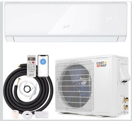 COSTWAY 12000 BTU Wifi Enabled Mini Split Air Conditioner & Heater