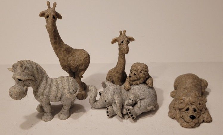 Quarry Critters - Zoofari , Ginger, Leon, Zeta - Second Nature Designs
