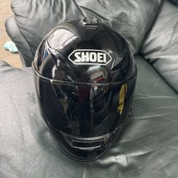 Motorcycle Helmet SHOEI XL BLACK USED 