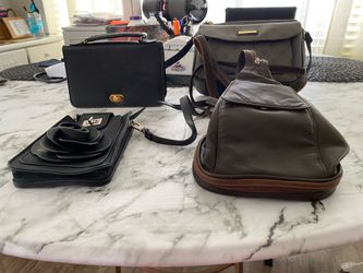 Carteras en cuero para damas