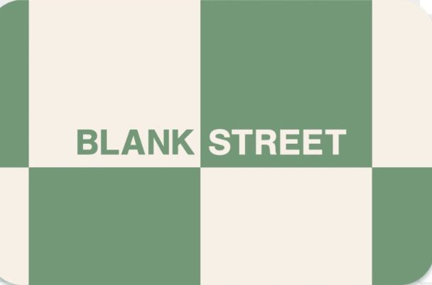 Blank Street Gift Card (Value $200) For half Price