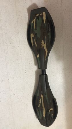 Street surfing caster board the wave camouflage! The original (Rip stick)!!