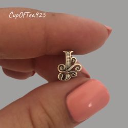 Brand New Sterling Silver 925 Letter J