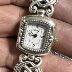Brighton Rosarita  Bracelet Watch New Battery Works Great