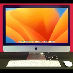 5K Retina Apple iMac 27 Inch Quad Core i5 / 32GB Ram / 1TB Storage / 4GB Video Graphics 