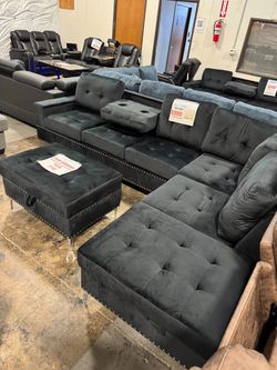 SECTIONAL (couch, sofa) !!NO CREDIT NEEDED !! TAKE IT HOME TODAY!! 🚛 SAME DAY DELIVERY AVAILABLE 🚚 Se Habla Español