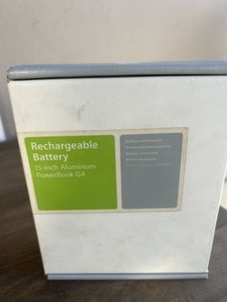 Rechargeable Battery Mac PowerBook G4 Early 2000s