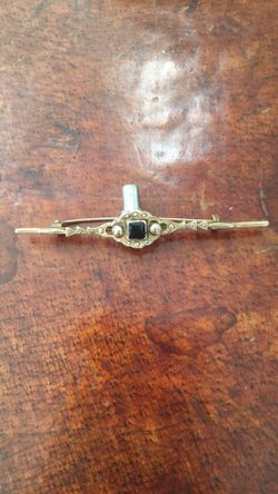 Vintage brass pin