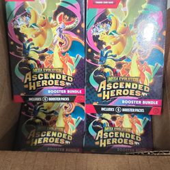 Pokemon Mega Evolutions Ascended Heroes Booster Bundle