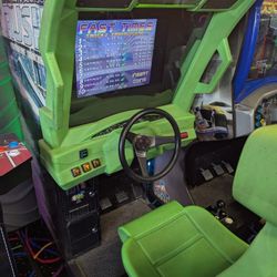1997 Atari San Francisco Rush: The Rock - Alcatraz Edition Sit-Down Arcade Cabinet – LCD Converted, Upgraded, Ready for Pickup in Anaheim, CA!