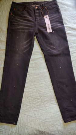 Purple jeans