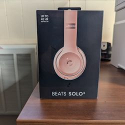 Beats Solo3 Rose Gold Unopened (Temp Sold)