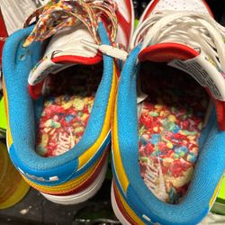 Fruity Pebble Dunks 