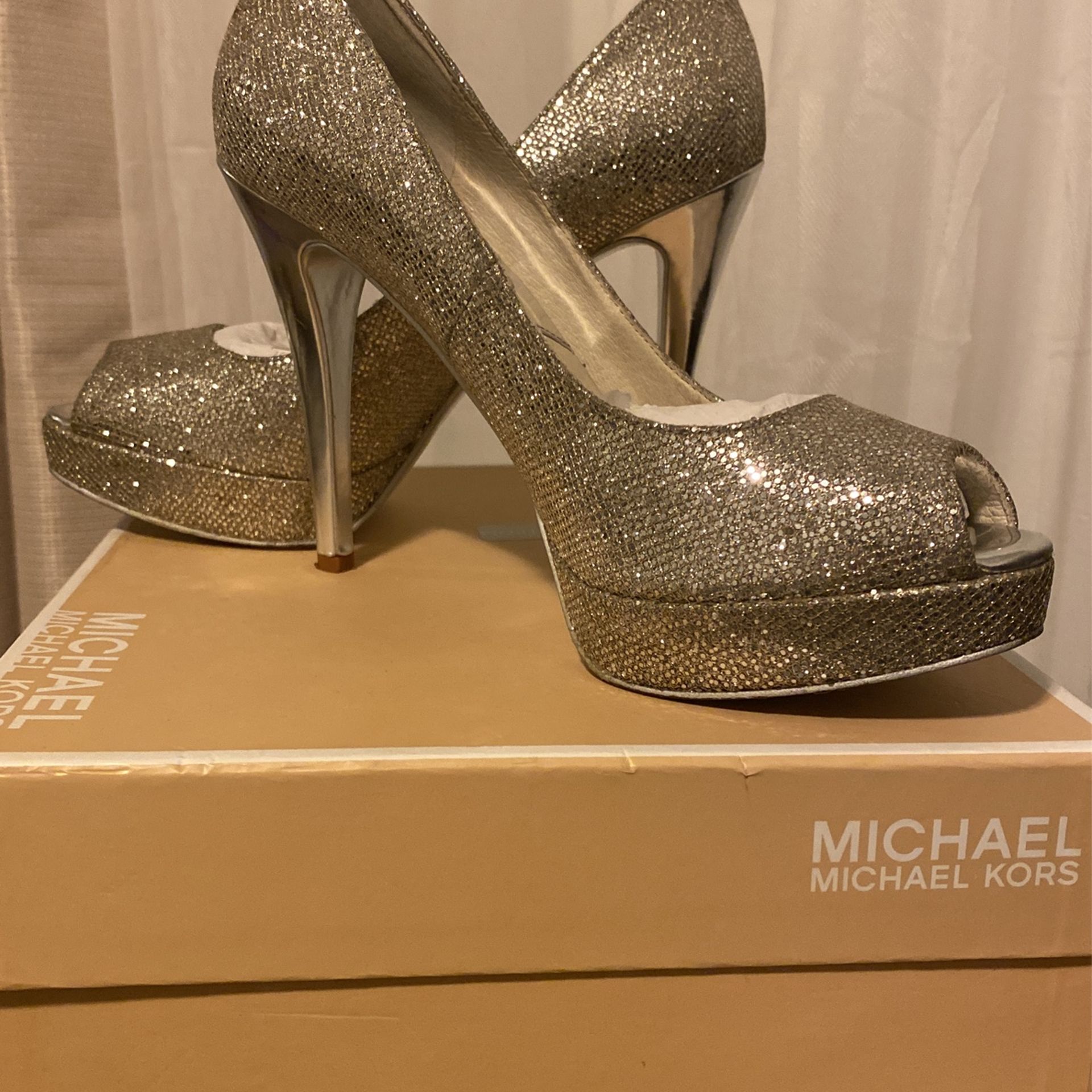 Michael Michael Kors Erika Platform Heels 4.8 4 4.8 out of 5 stars