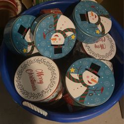 Christmas Cookies Tins 