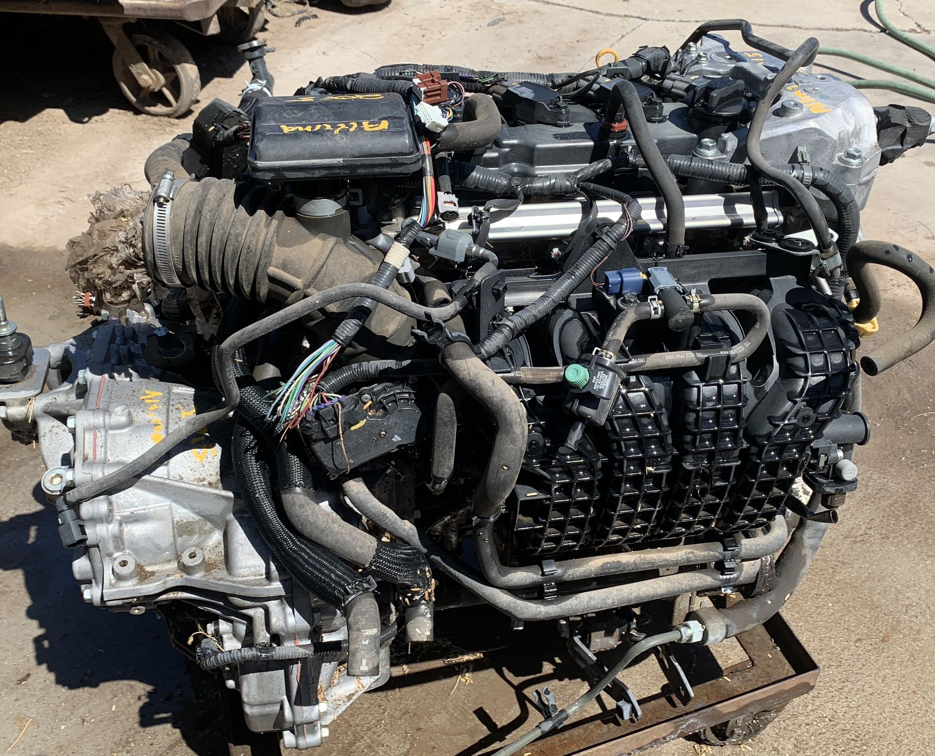 2015 Nissan Altima engine and transmission
