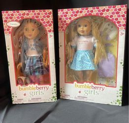 Bumbleberry Girls  Lilybeth Travel Set & Cassidy with Backpack 