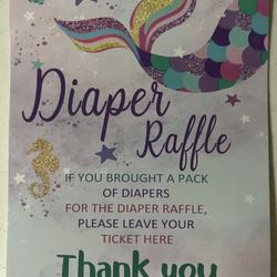 Mermaid Baby Shower Decor And Games