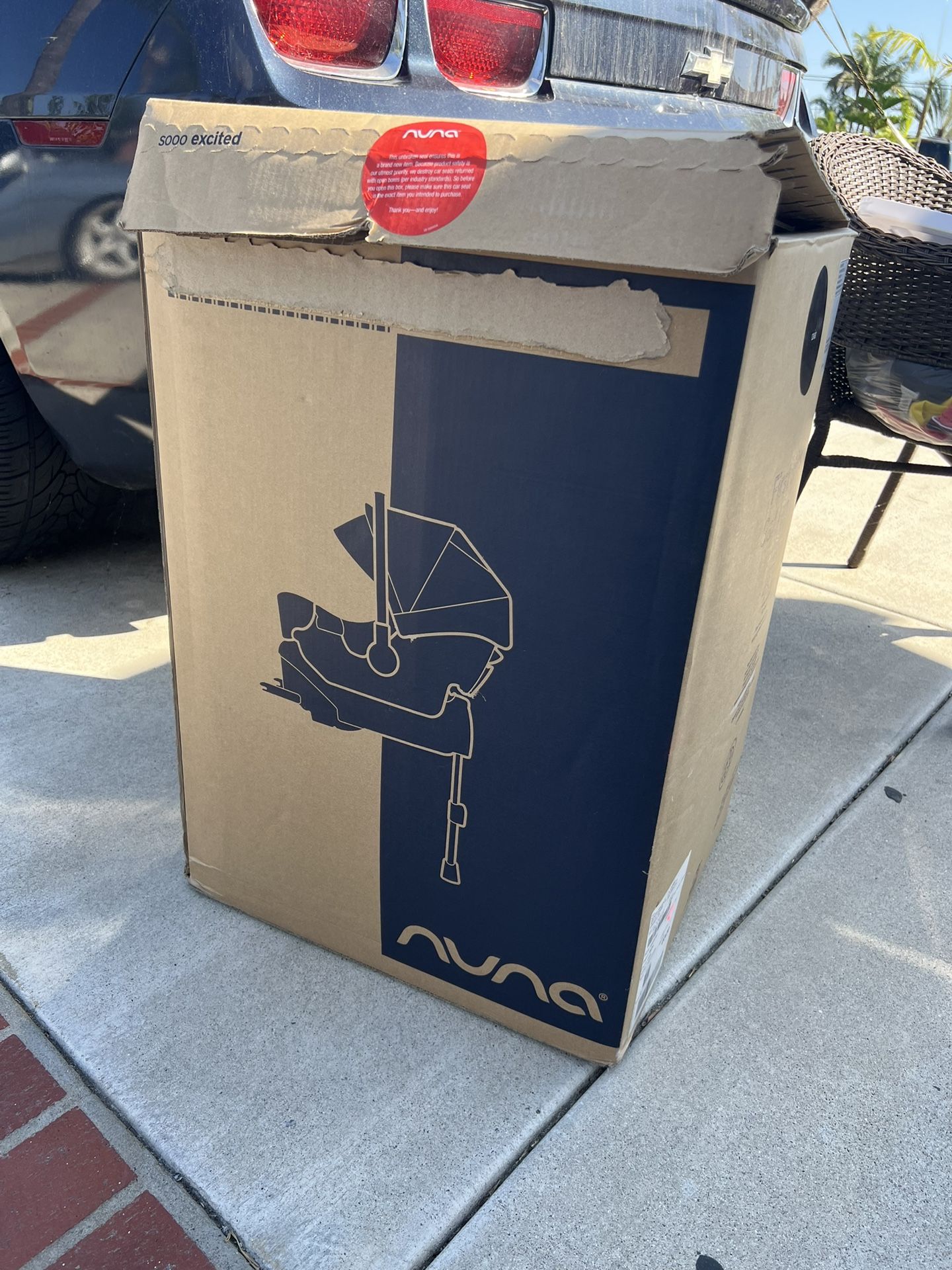 Box Full Of Baby Clothes