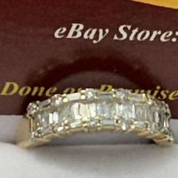14 Kt Genuine Gold & Diamond Ring 