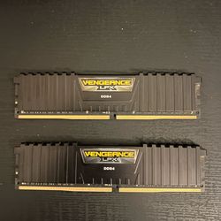 16 GB Ram 8x2 3200 mhz corsair