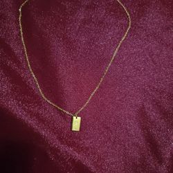 Necklace for Women Gold Plated Stainless Steel
