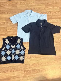 2 Brand New Uniform Polo 👕 Plus Used Vest